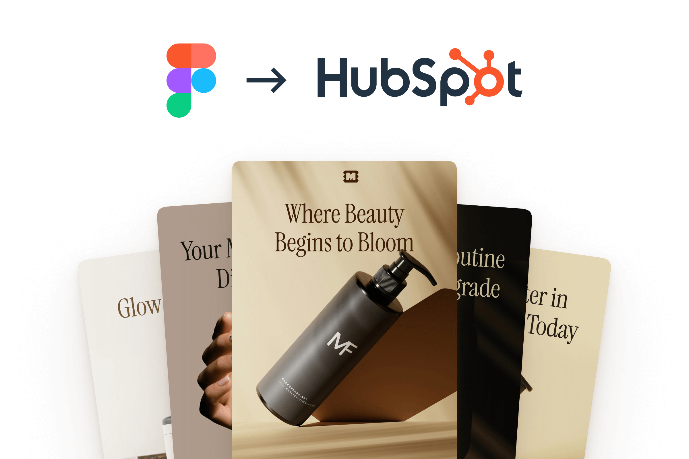 Figma to HubSpot email workflow preview